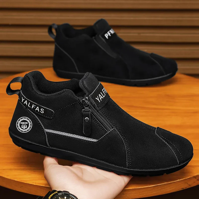 Damen trendige Stiefeletten mit praktischem Reißverschluss und rutschfester Sohle Heidi Mode - Image 3