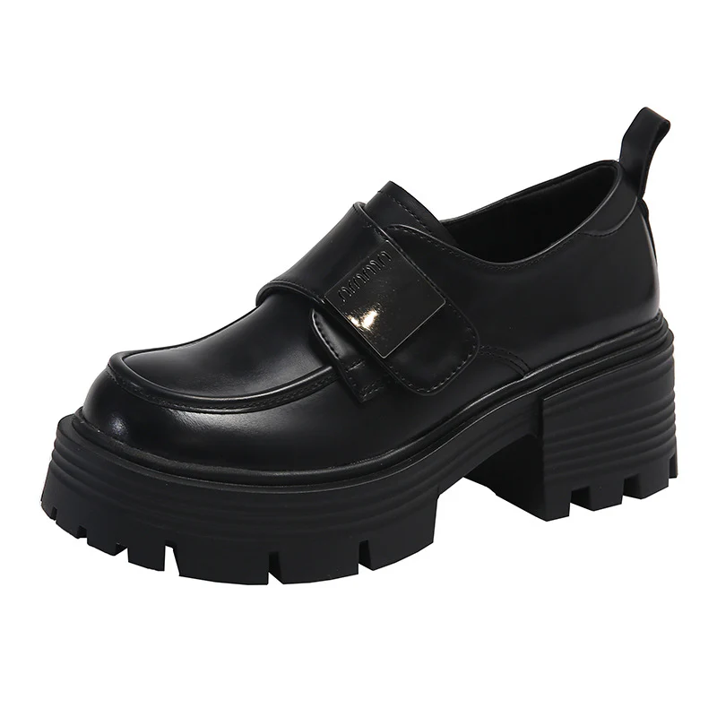Damen Trendige Stiefeletten mit robuster Profilsohle und modischem Riemenverschluss Heidi Mode - Image 5