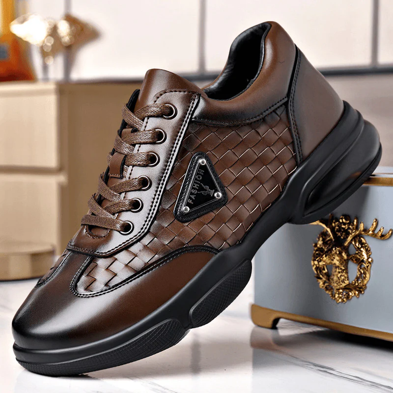 Damen Trendige und bequeme Sneakers mit geflochtenem Obermaterial Heidi Mode - Image 7