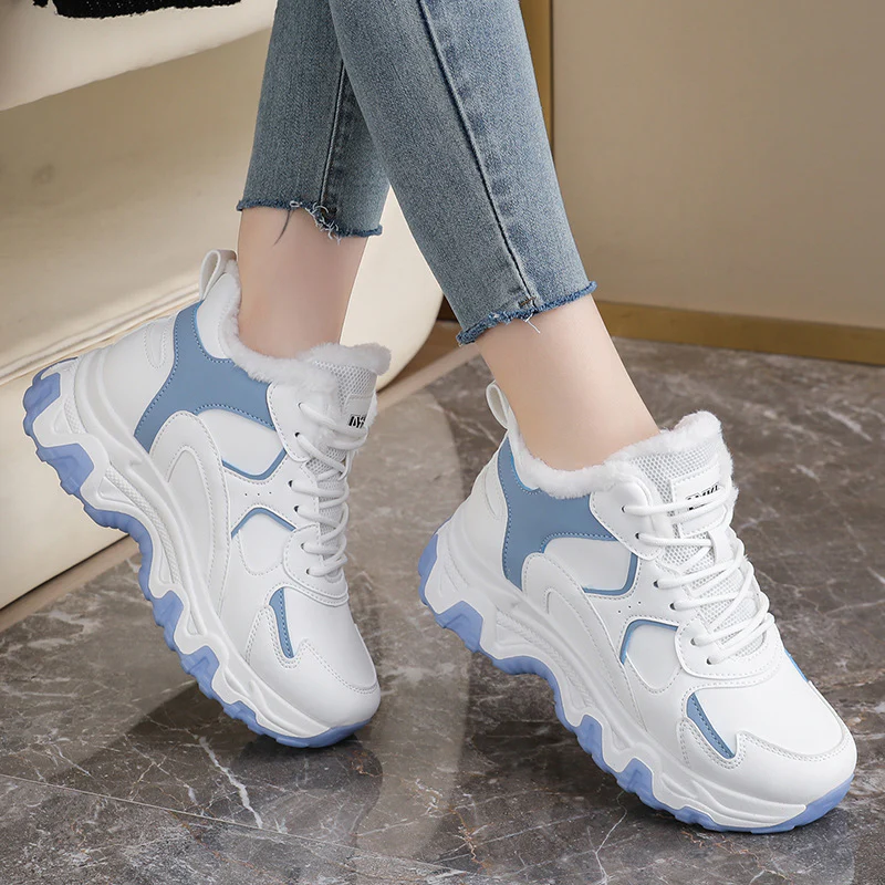 Damen Trendige Winter Sneakers mit kuscheligem Innenfutter und rutschfester Sohle Heidi Mode - Image 3