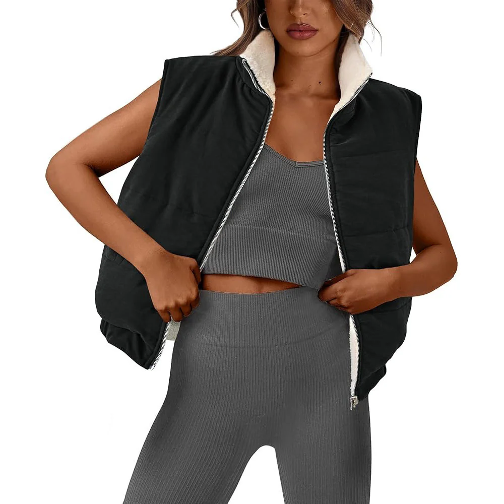Damen Übergangsjacke mit weichem Fleece-Futter Heidi-Mode - Image 4
