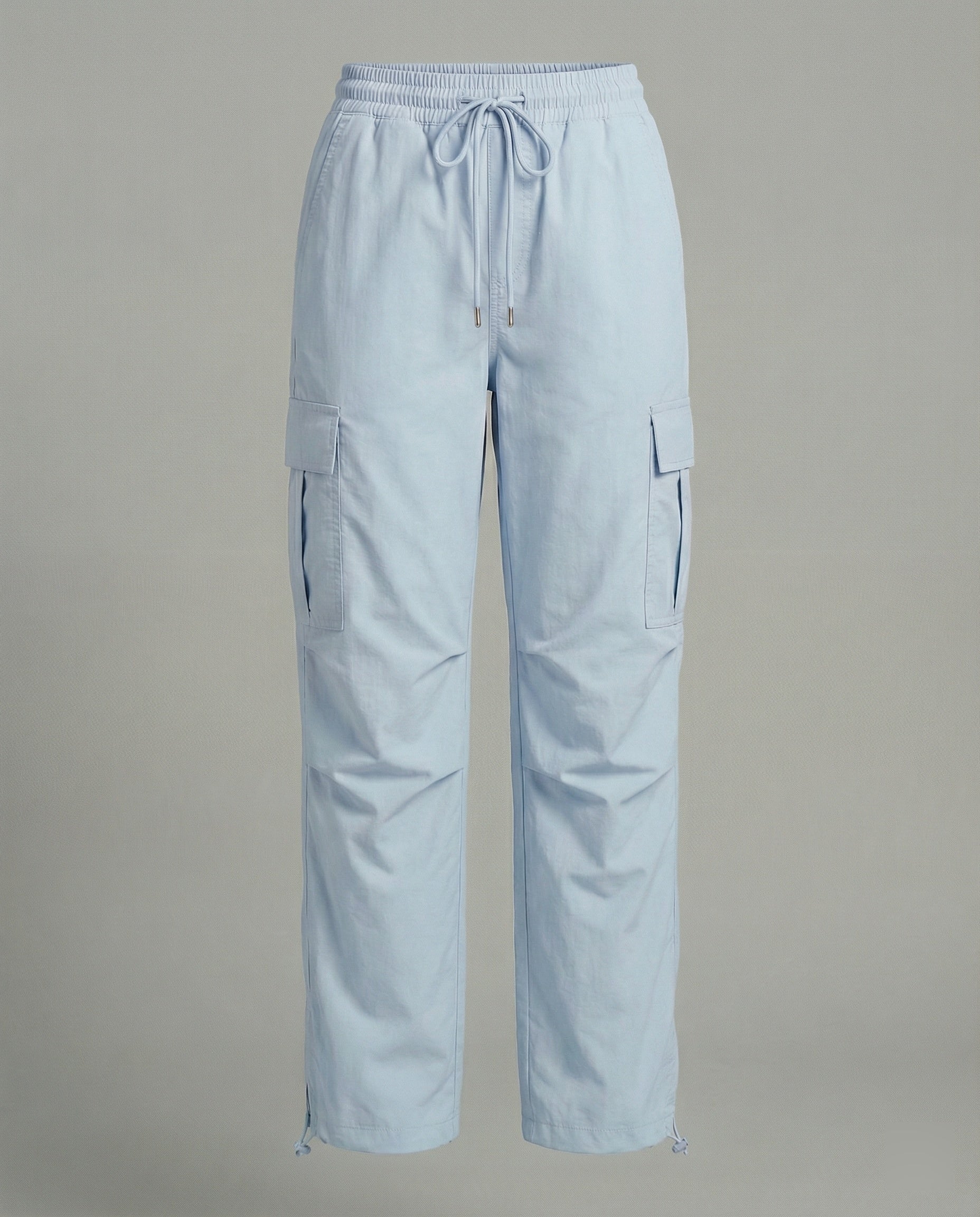 Damen nan ultraleichte Freizeit-Hose mit hohem Elastikbund, Kordelzug und verstellbarem Beinabschluss Heidi-Mode - Image 6