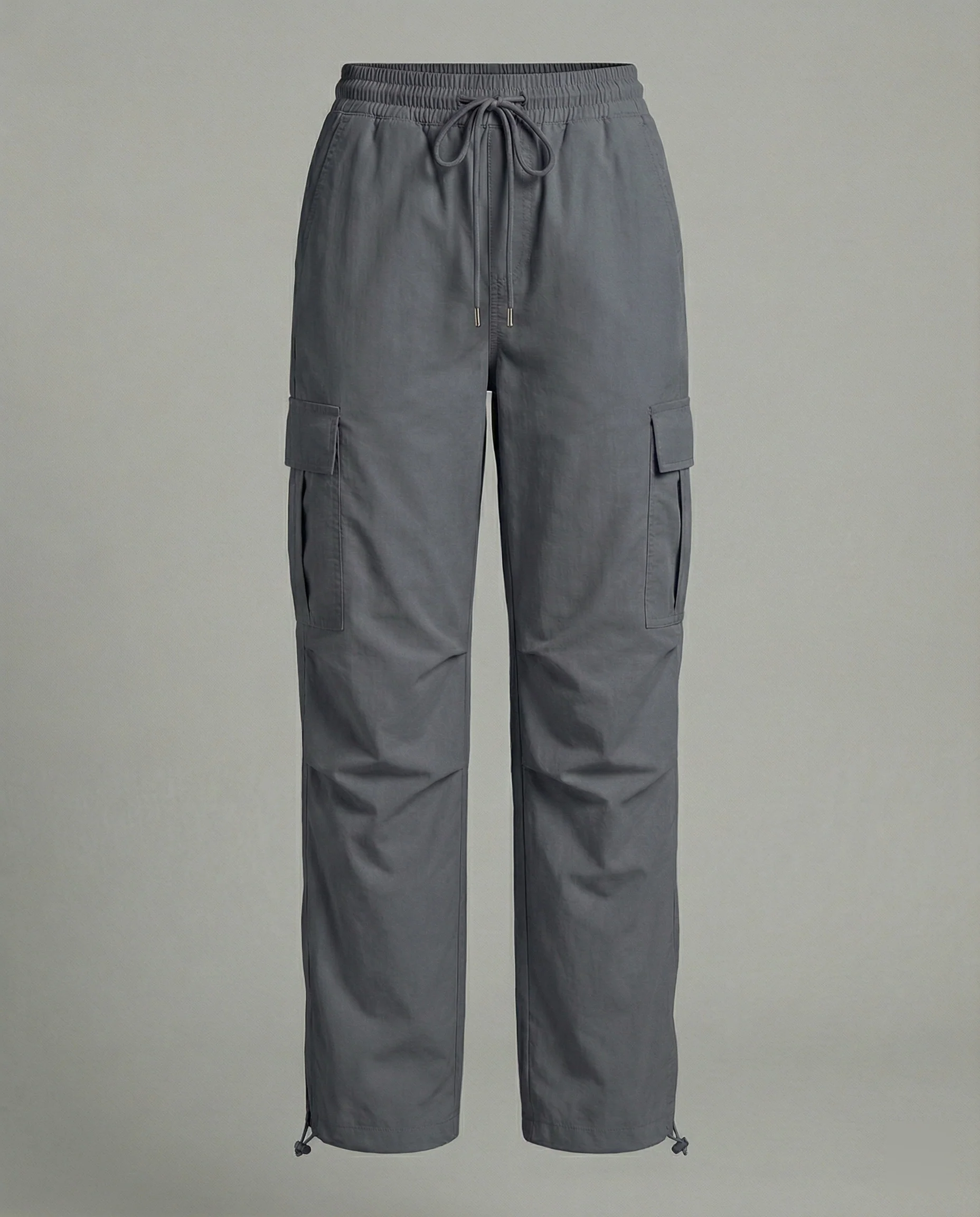 Damen nan ultraleichte Freizeit-Hose mit hohem Elastikbund, Kordelzug und verstellbarem Beinabschluss Heidi-Mode - Image 9