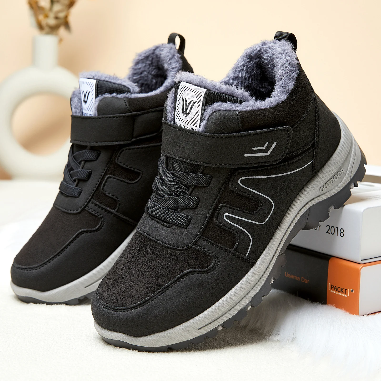 Damen Urban Outdoor-Winterboots mit isolierendem Innenfutter und rutschfester Sohle Heidi Mode - Image 2