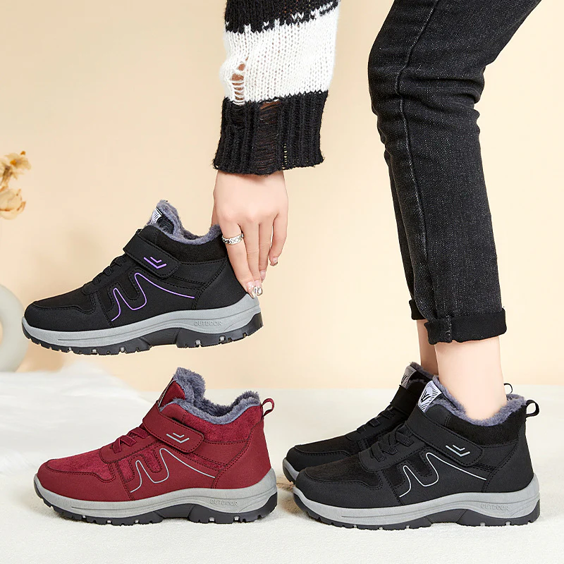 Damen Urban Outdoor-Winterboots mit isolierendem Innenfutter und rutschfester Sohle Heidi Mode - Image 3