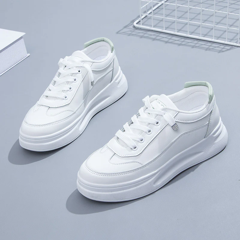 Damen Urban Sneakers mit atmungsaktivem Obermaterial und stoßdämpfender Sohle Heidi Mode - Image 2