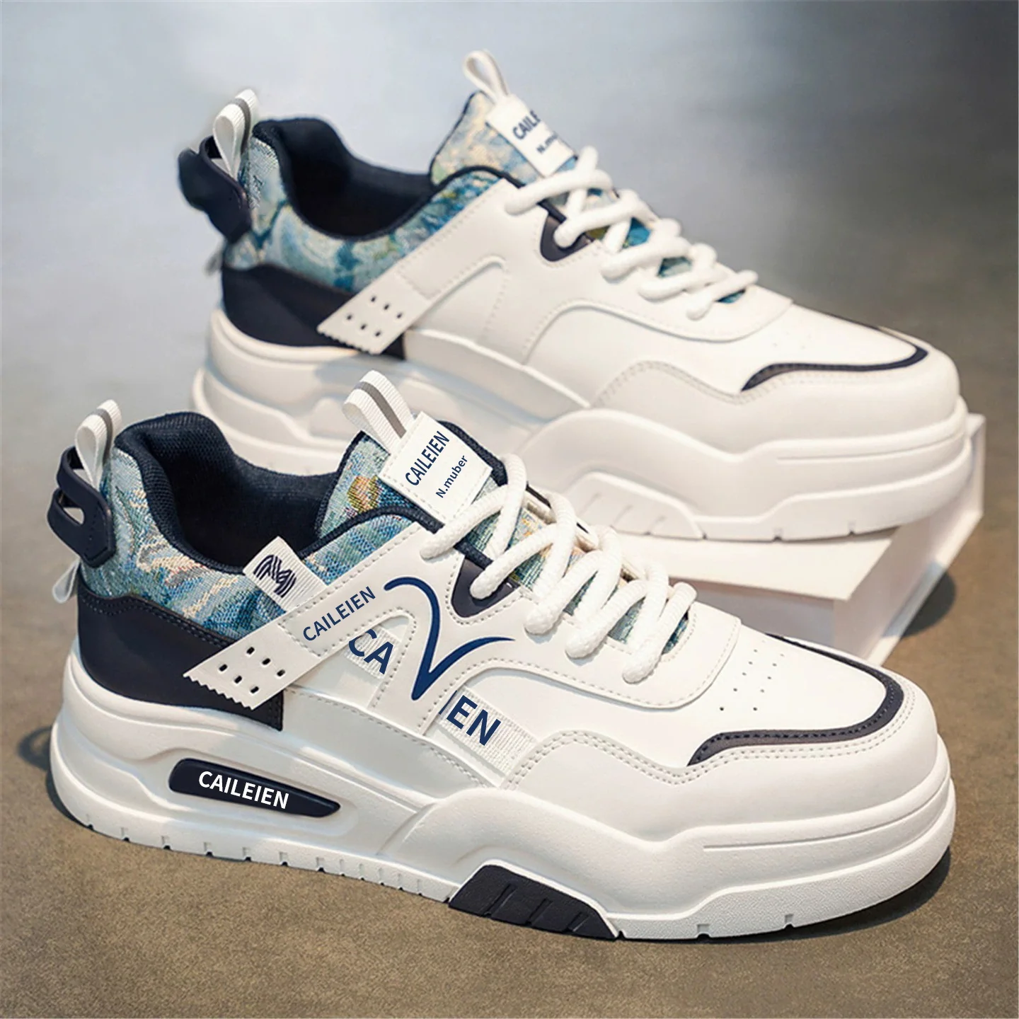 Damen Urban Sport Sneakers mit dämpfendem Sohlenprofil und atmungsaktivem Obermaterial Heidi Mode - Image 2