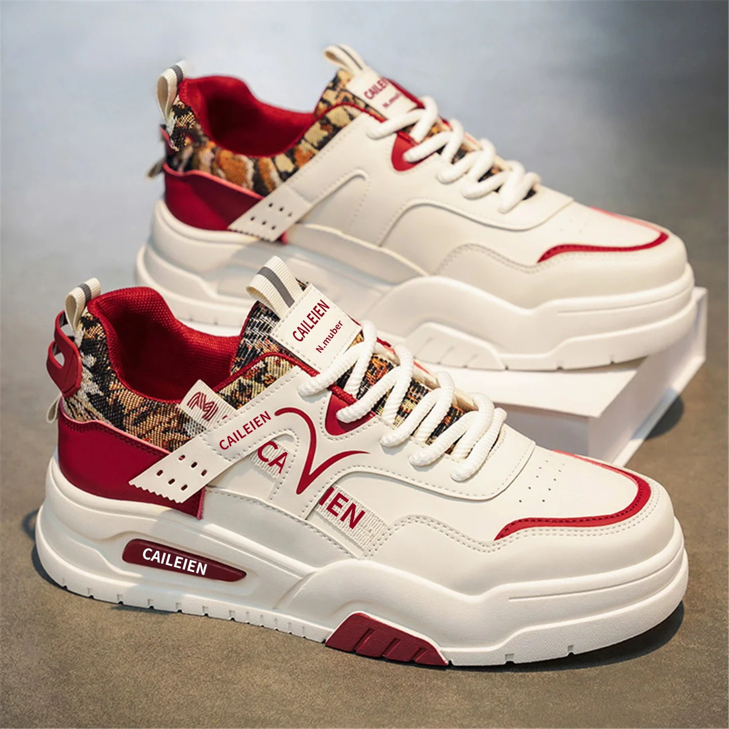 Damen Urban Sport Sneakers mit dämpfendem Sohlenprofil und atmungsaktivem Obermaterial Heidi Mode - Image 6