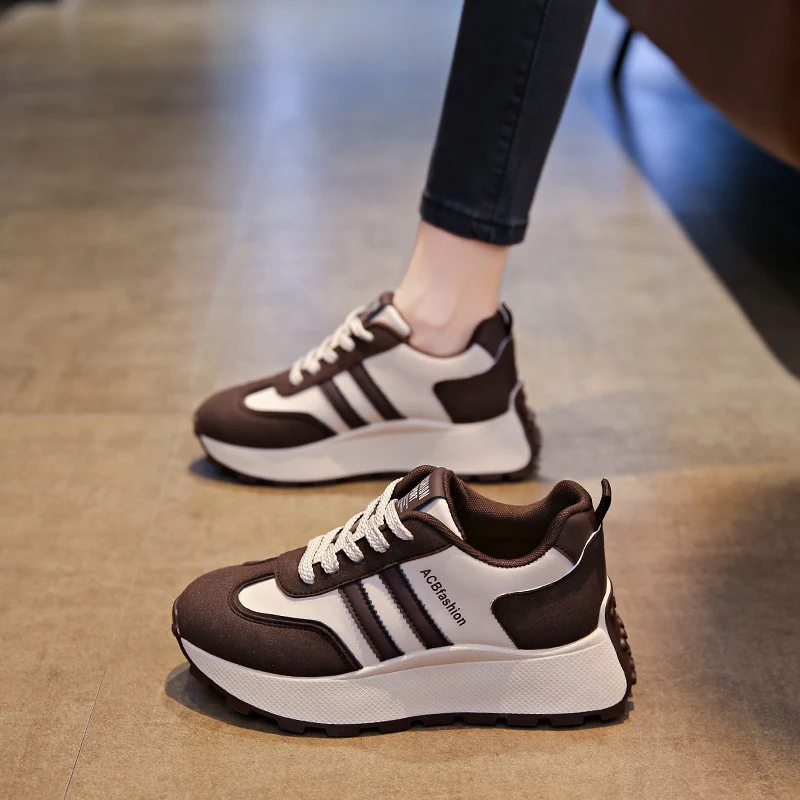 Damen Urbaner Freizeitsneaker mit dämpfendem Sohlenprofil und modischem Design Heidi Mode - Image 7