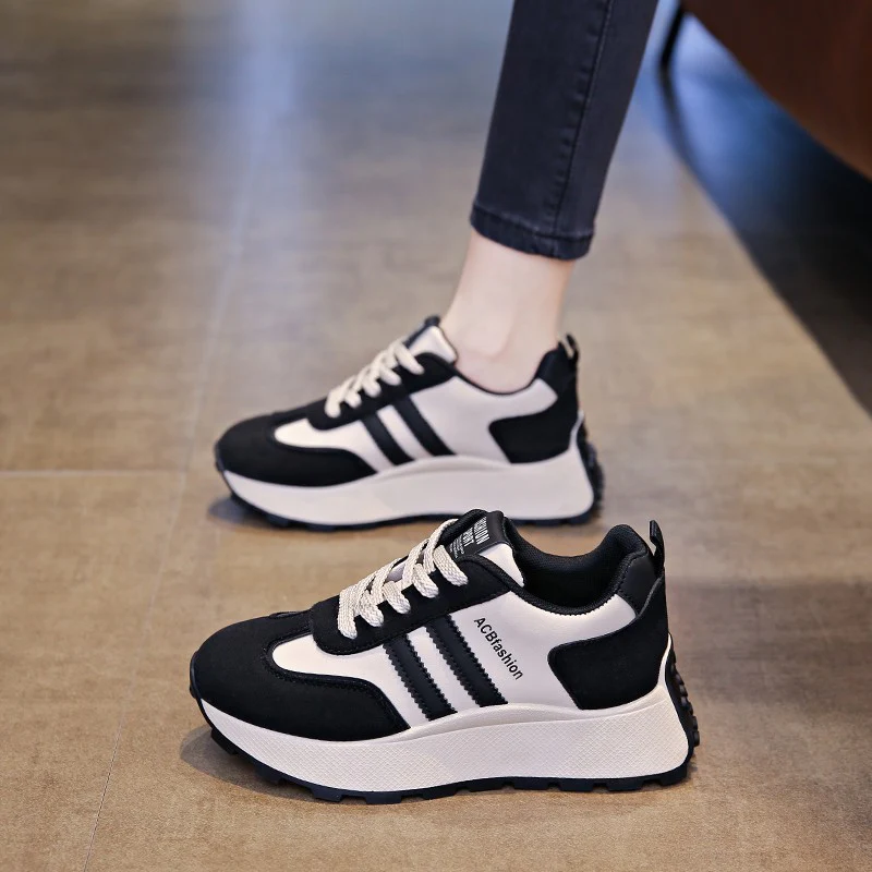 Damen Urbaner Freizeitsneaker mit dämpfendem Sohlenprofil und modischem Design Heidi Mode - Image 8