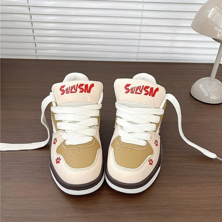 Damen Urbaner Sportlicher Sneaker mit kreativen Akzenten Heidi Mode - Image 3