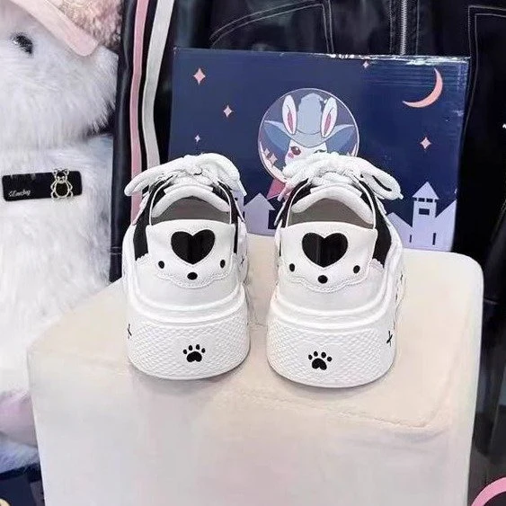 Damen Verspielte Sneakers mit niedlichem Tierdesign und bequemer Sohle Heidi Mode - Image 4