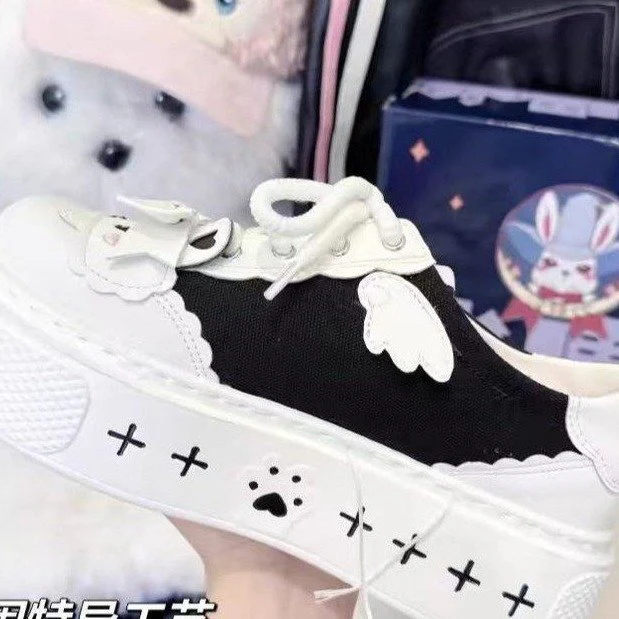 Damen Verspielte Sneakers mit niedlichem Tierdesign und bequemer Sohle Heidi Mode - Image 5