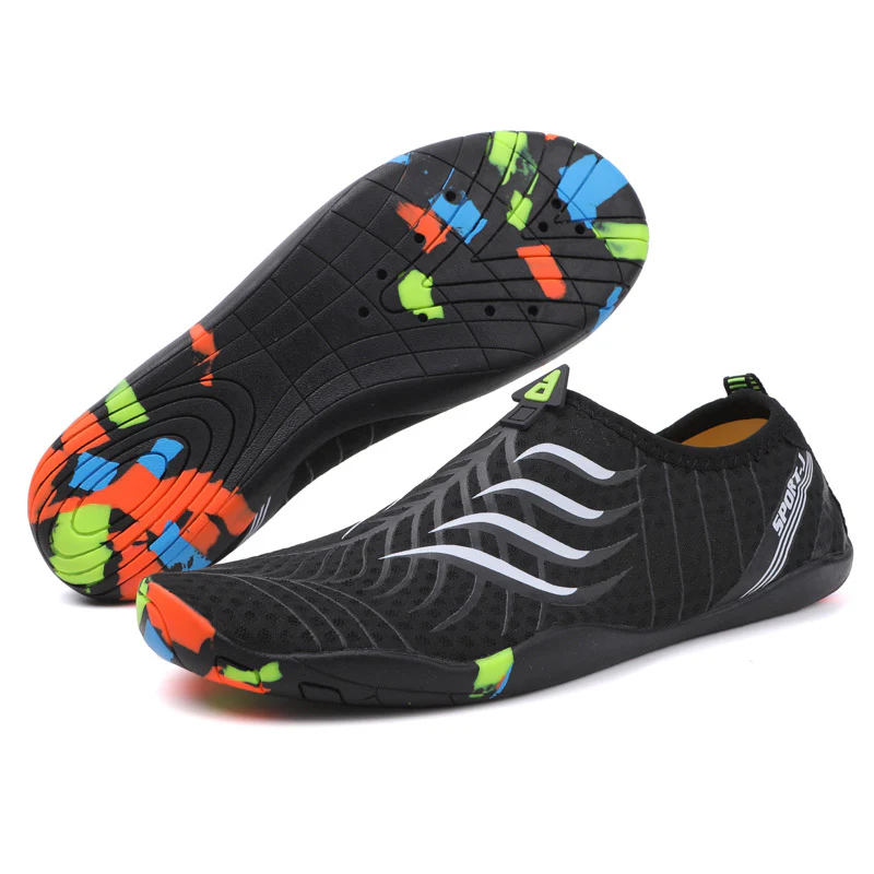 Damen Vielseitige Aqua-Badeschuhe mit rutschfester Sohle und flexibler Passform Heidi Mode - Image 8