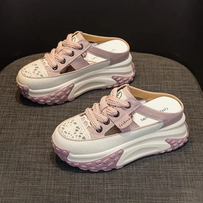 Damen vielseitige Sneaker mit offener Ferse und rutschfester Sohle Heidi Mode - Image 2