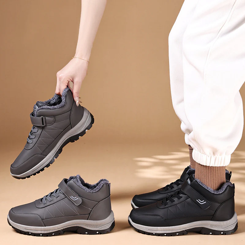 Damen Wanderschuhe mit isolierendem Futter und rutschfester Sohle Heidi Mode - Image 4