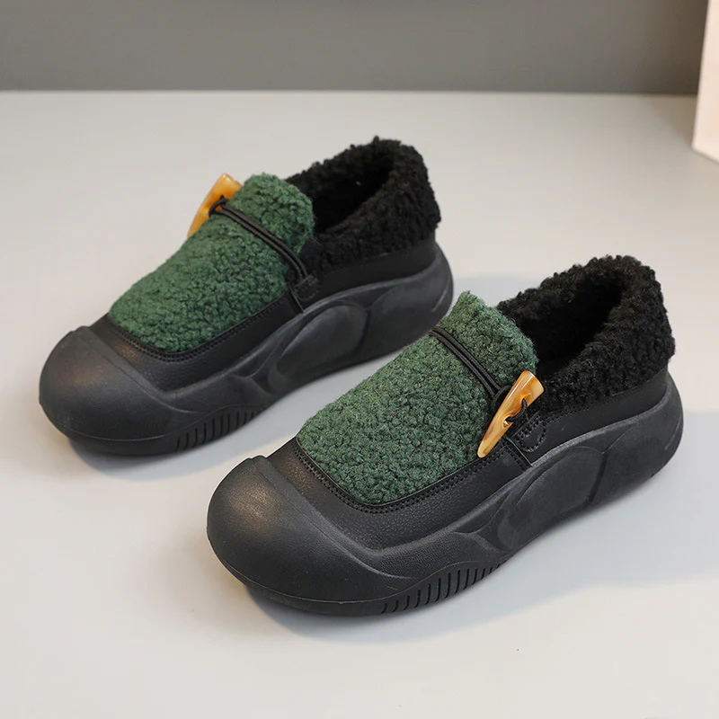 Damen warme Hausschuhe mit praktischer Schnalle und rutschfester Sohle Heidi Mode - Image 8