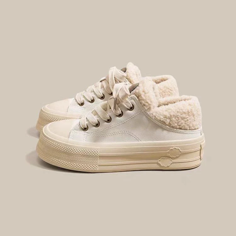 Damen warme Sneaker mit hohem Kragen und kuscheligem Innenfutter Heidi Mode - Image 2