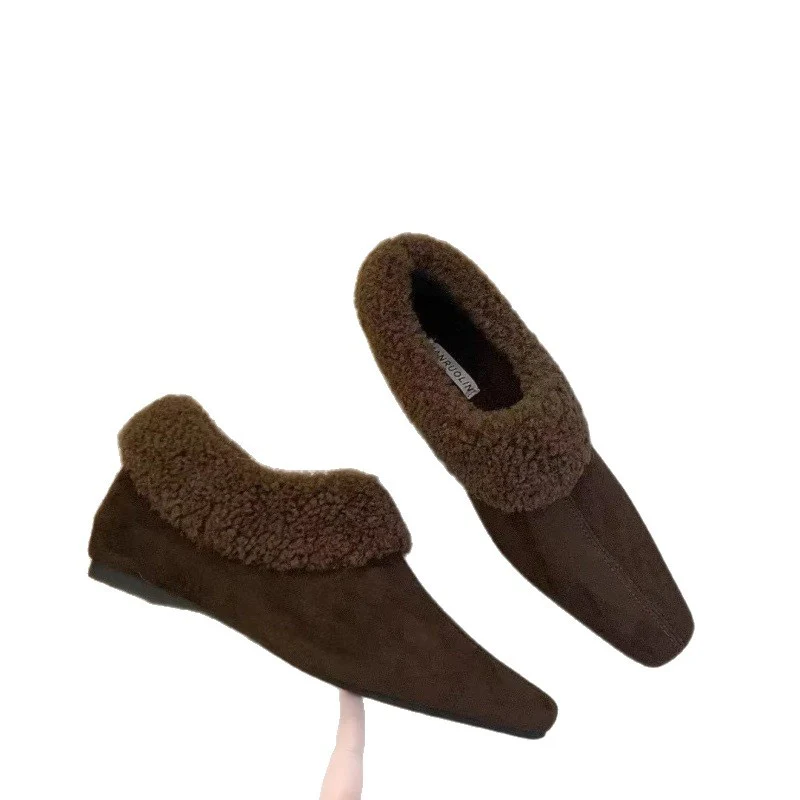 Damen warme und bequeme Hausschuhe mit kuscheligem Fleecefutter Heidi Mode - Image 5