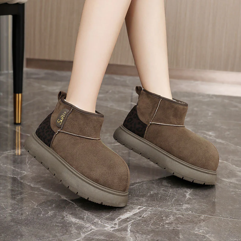 Damen warme und kuschelige Winterstiefeletten Heidi Mode - Image 4