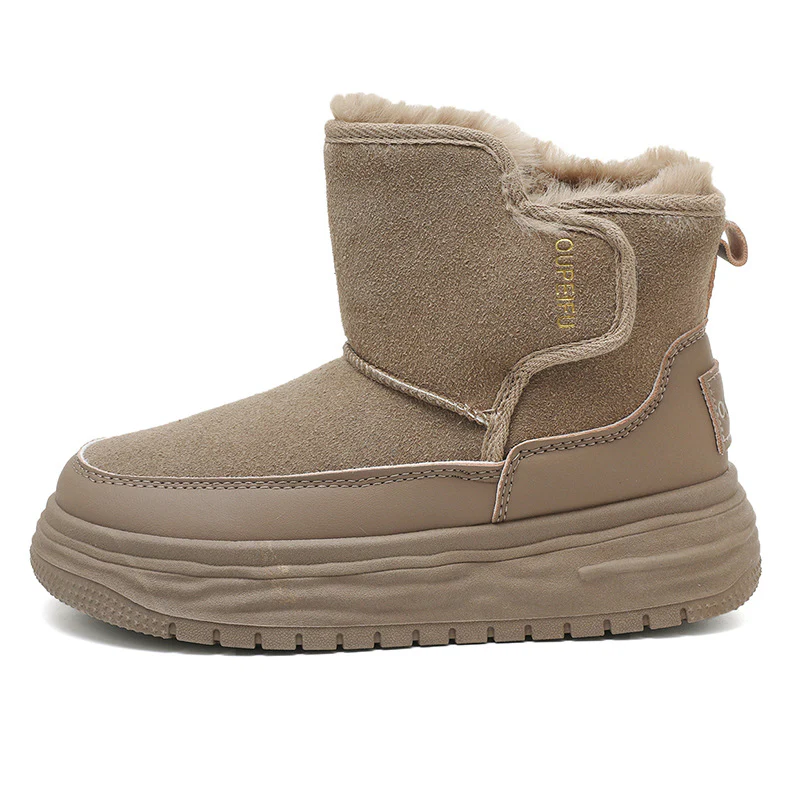 Damen warme Winterboots mit kuscheligem Innenfutter und robustem Profil Heidi Mode - Image 6
