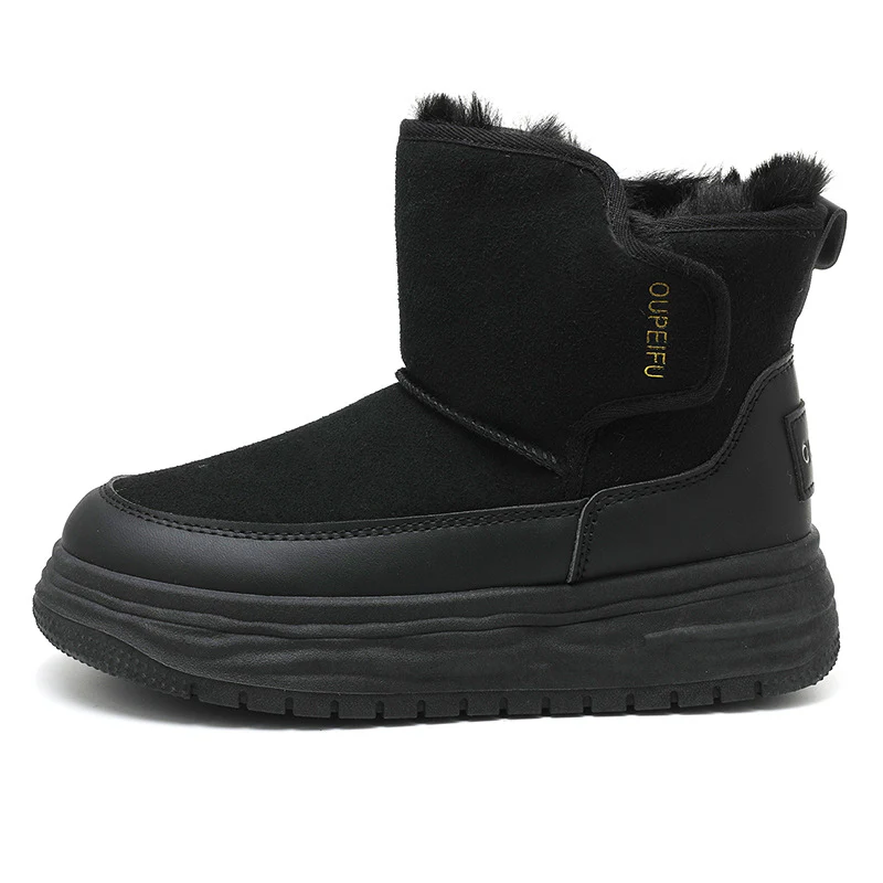Damen warme Winterboots mit kuscheligem Innenfutter und robustem Profil Heidi Mode - Image 8