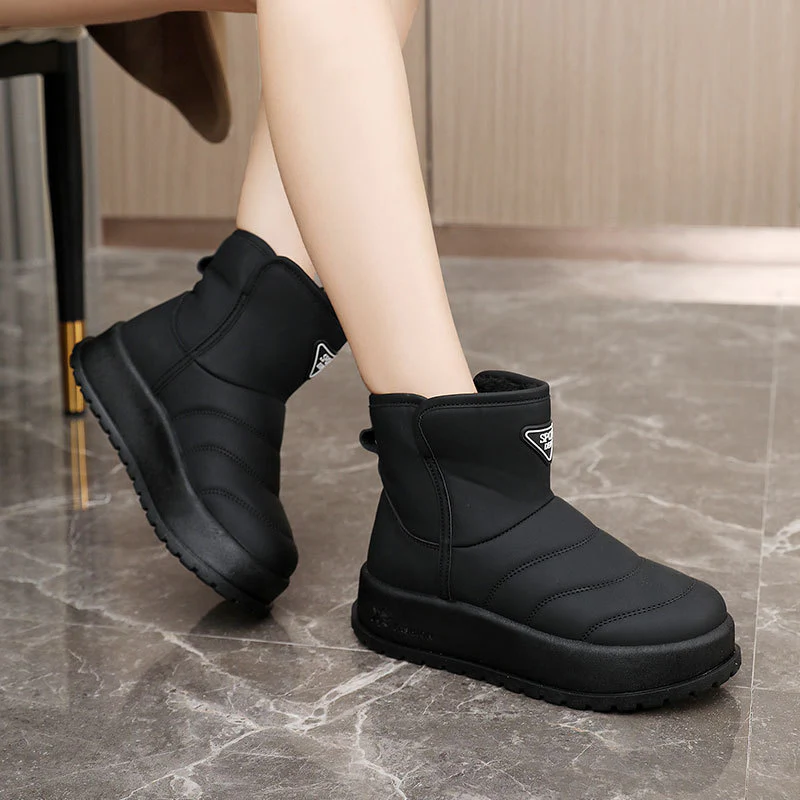 Damen warme Winterstiefel mit kuscheligem Innenfutter und robustem Profil Heidi Mode - Image 3