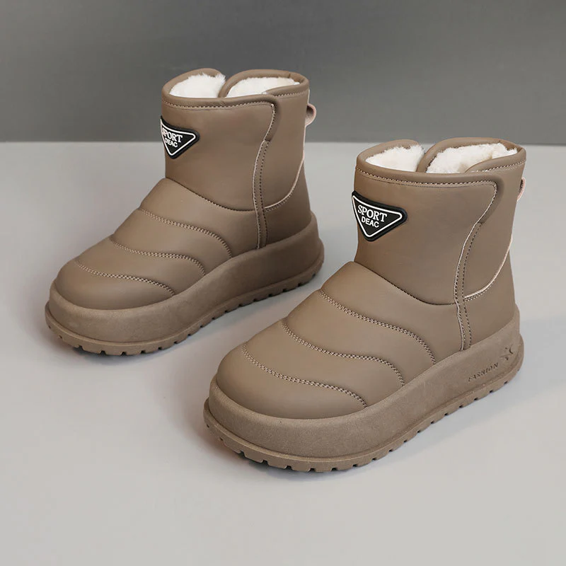 Damen warme Winterstiefel mit kuscheligem Innenfutter und robustem Profil Heidi Mode - Image 7