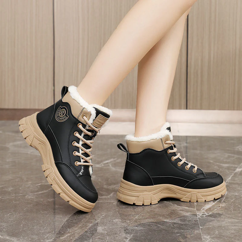 Damen warme Winterstiefel mit kuscheligem Innenfutter und rutschfester Sohle Heidi Mode - Image 4