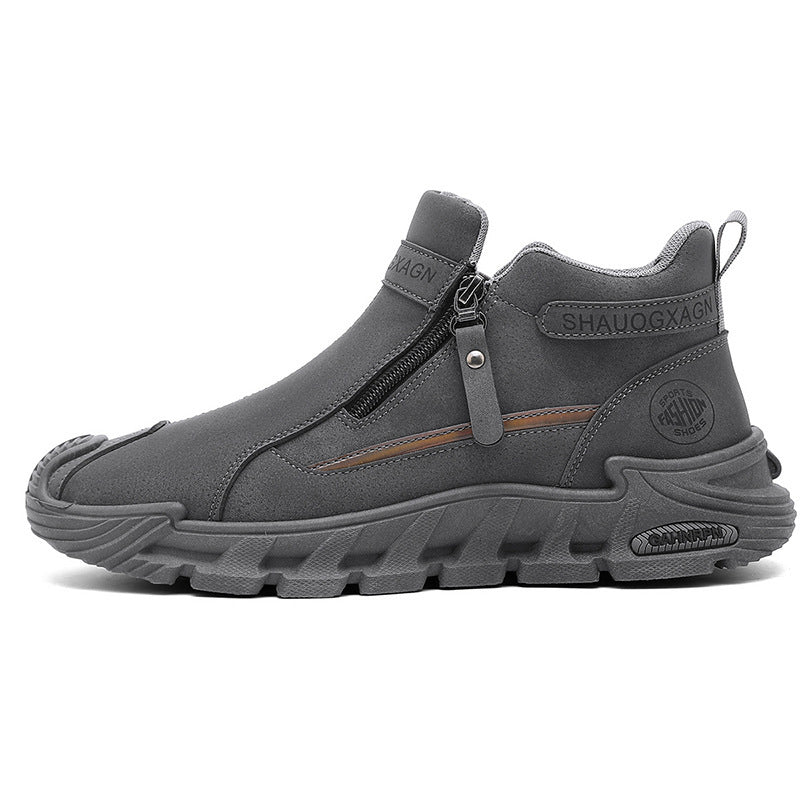 Damen Warmfutter Stiefeletten mit praktischem Reißverschluss Heidi Mode - Image 5