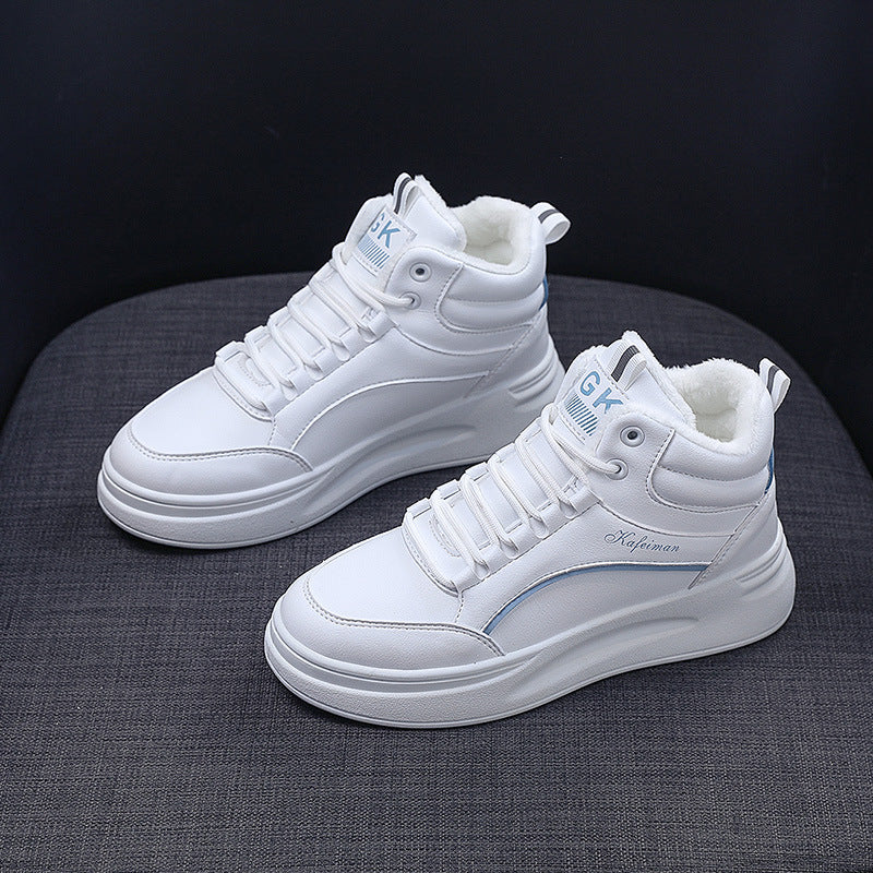 Damen Warmgefütterte High-Top Sneakers Heidi Mode - Image 5