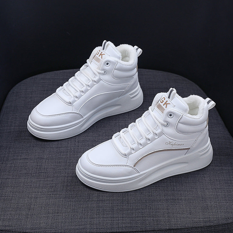 Damen Warmgefütterte High-Top Sneakers Heidi Mode - Image 6