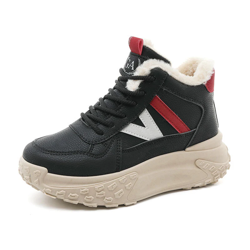 Damen Warmgefütterte High-Top Sneakers mit rutschfester Sohle Heidi Mode - Image 5