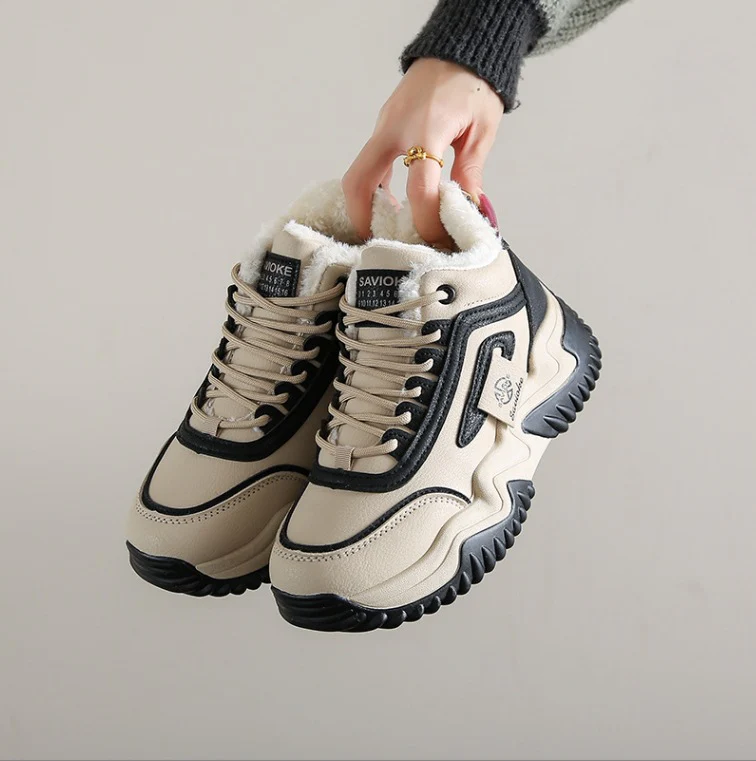 Damen Warmgefütterte Sneaker mit rutschfester Sohle Heidi Mode - Image 4