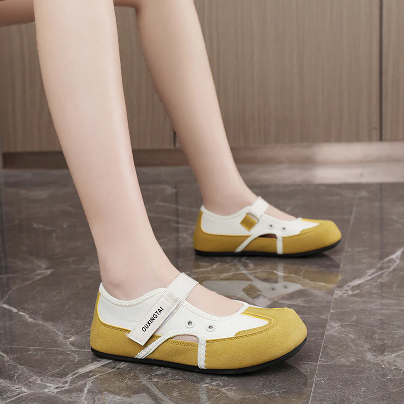 Damen Wasserschuhe mit rutschfester Sohle und praktischem Klettverschluss Heidi Mode - Image 3