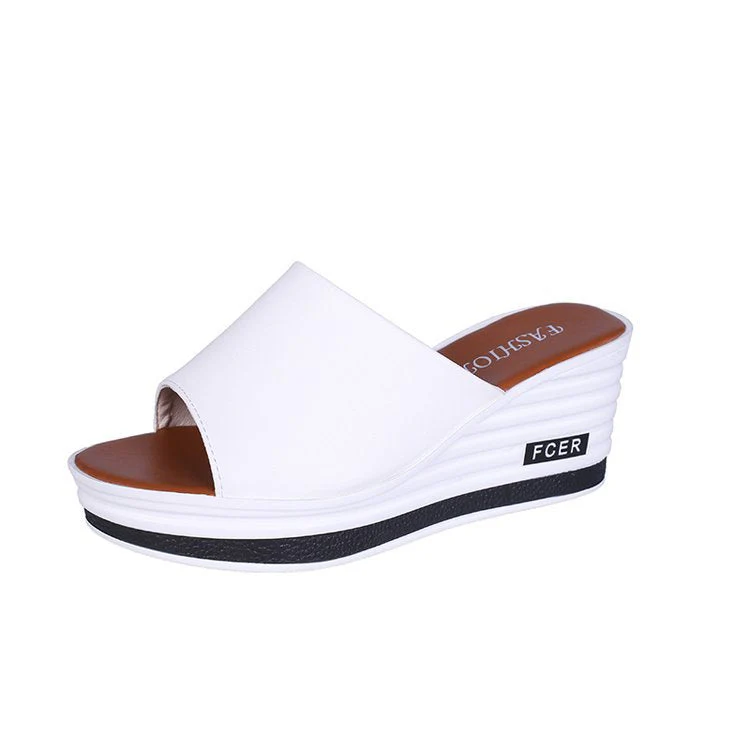 Damen Wedge-Pantoletten mit Komfortabler Sohle und Modernem Design Heidi-Mode - Image 4