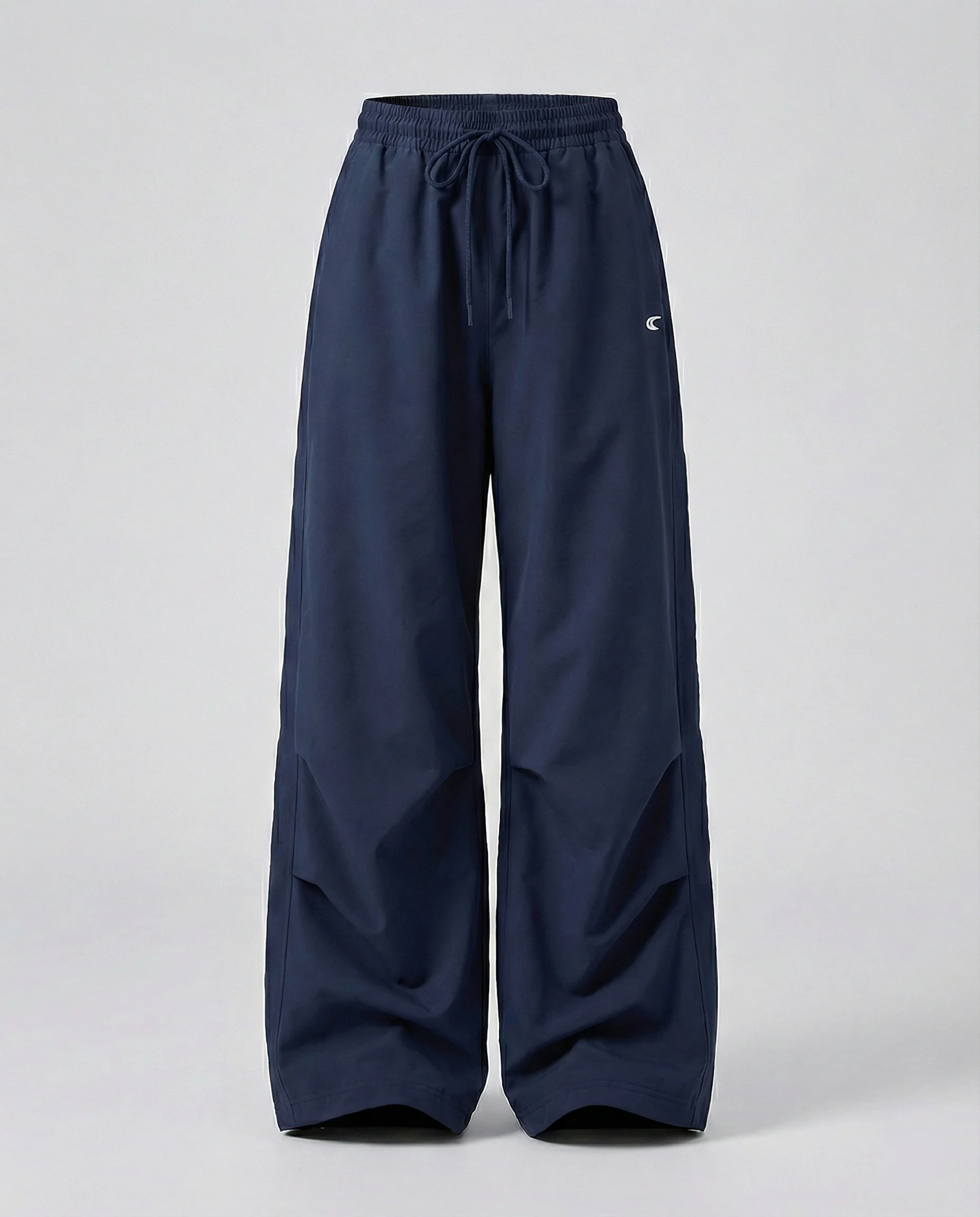 Damen weite Bundhose mit elastischem Tunnelzug langen Schlagbeinen und seitlicher Teilungsnaht Heidi-Mode - Image 7