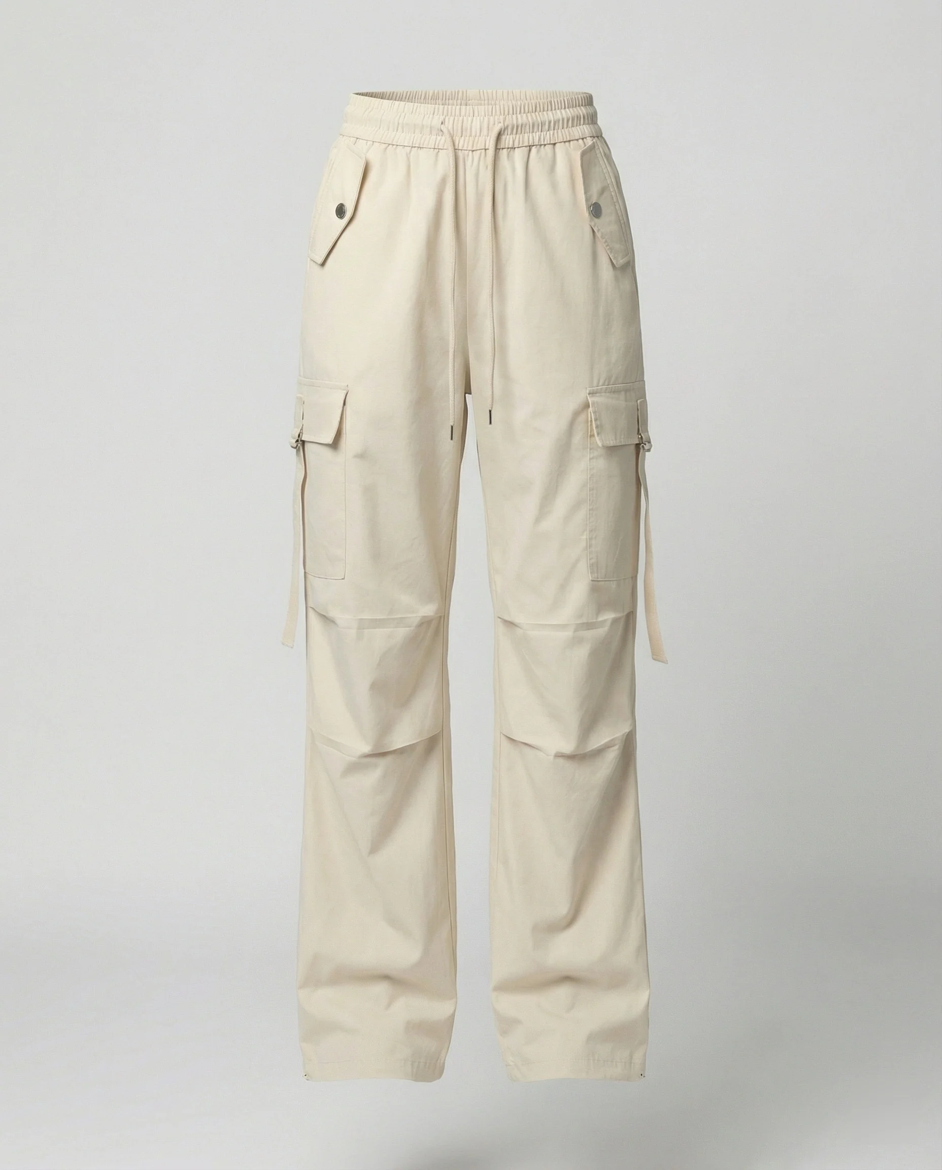 Damen weite Cargohose im Palazzoschnitt mit Tunnelzugbund elastischem Rückenteil und Multifachtaschen Heidi-Mode - Image 5