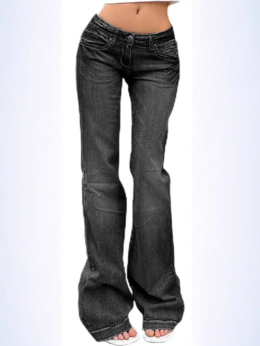 Damen Flared Jeans mit hohem Bund und Stretch - Image 9