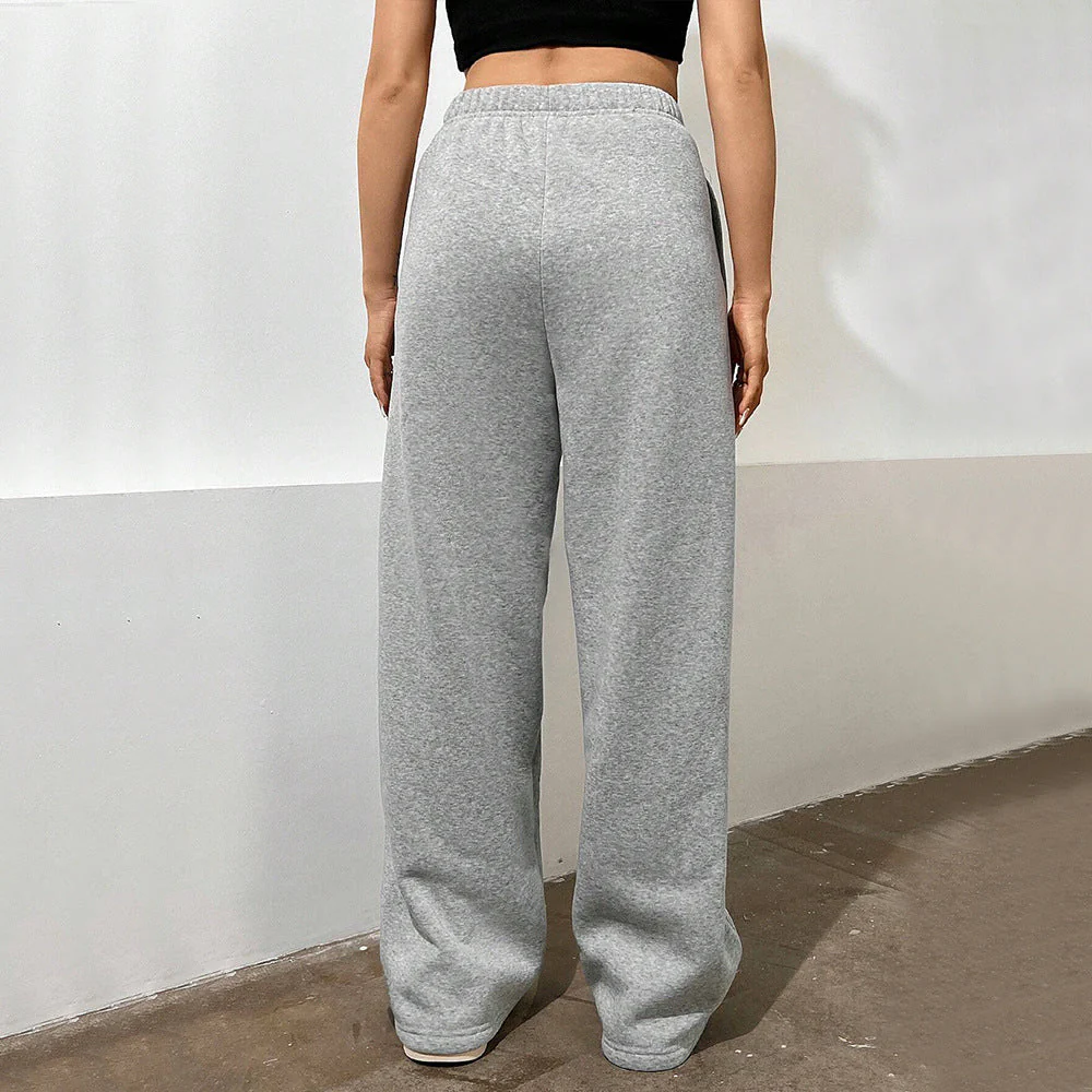 Damen Weite Freizeithose Aus Komfortablem Sweatmaterial Heidi-Mode - Image 2
