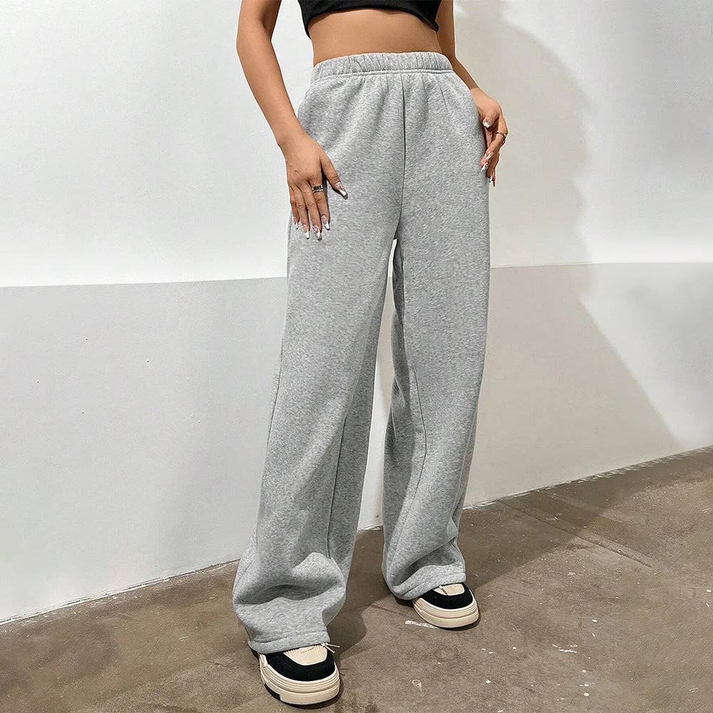 Damen Weite Freizeithose Aus Komfortablem Sweatmaterial Heidi-Mode - Image 6