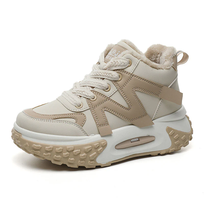 Damen Winter Sneaker mit atmungsaktivem Innenfutter und rutschfester Profilsohle Heidi Mode