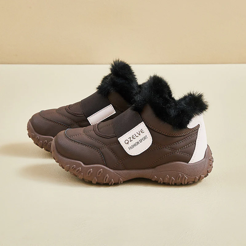 Damen Winter Sneaker mit flauschigem Innenfutter und rutschfester Sohle Heidi Mode - Image 4