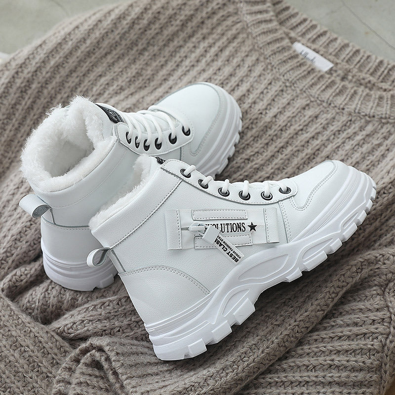 Damen Winter Sneaker mit kuscheligem Innenfutter und robustem Sohlenprofil Heidi Mode - Image 2