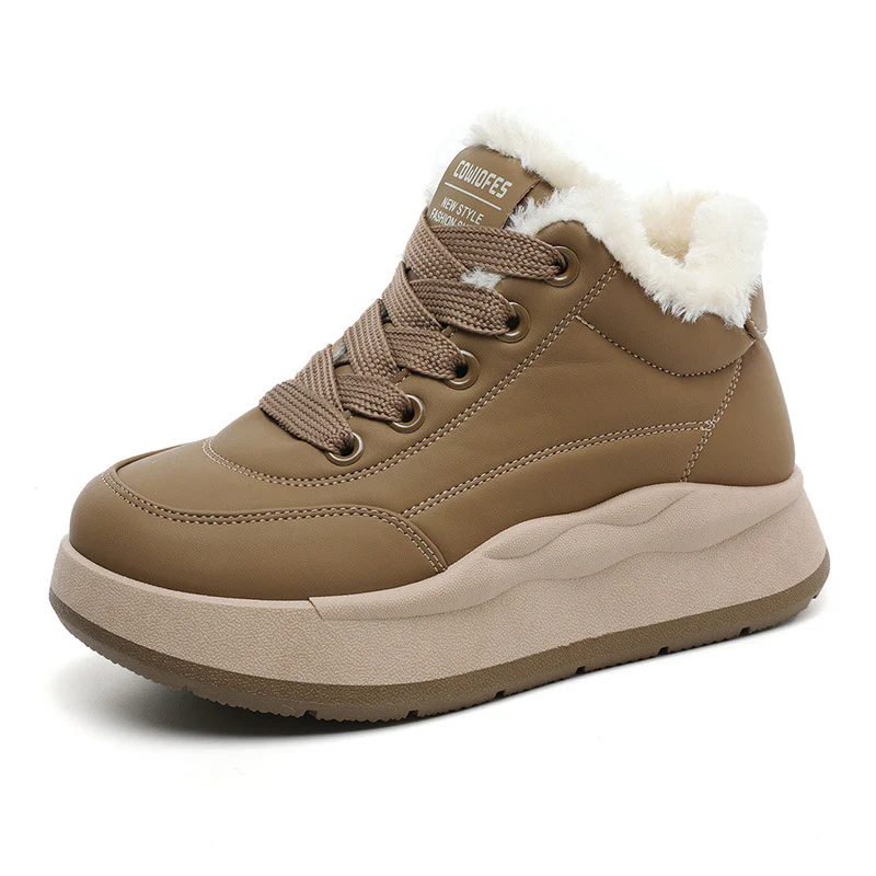 Damen Winter Sneaker mit kuscheligem Innenfutter und rutschfester Sohle Heidi Mode - Image 5