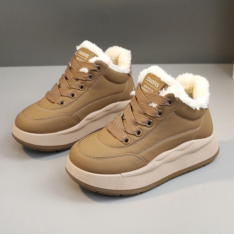 Damen Winter Sneaker mit kuscheligem Innenfutter und rutschfester Sohle Heidi Mode - Image 6