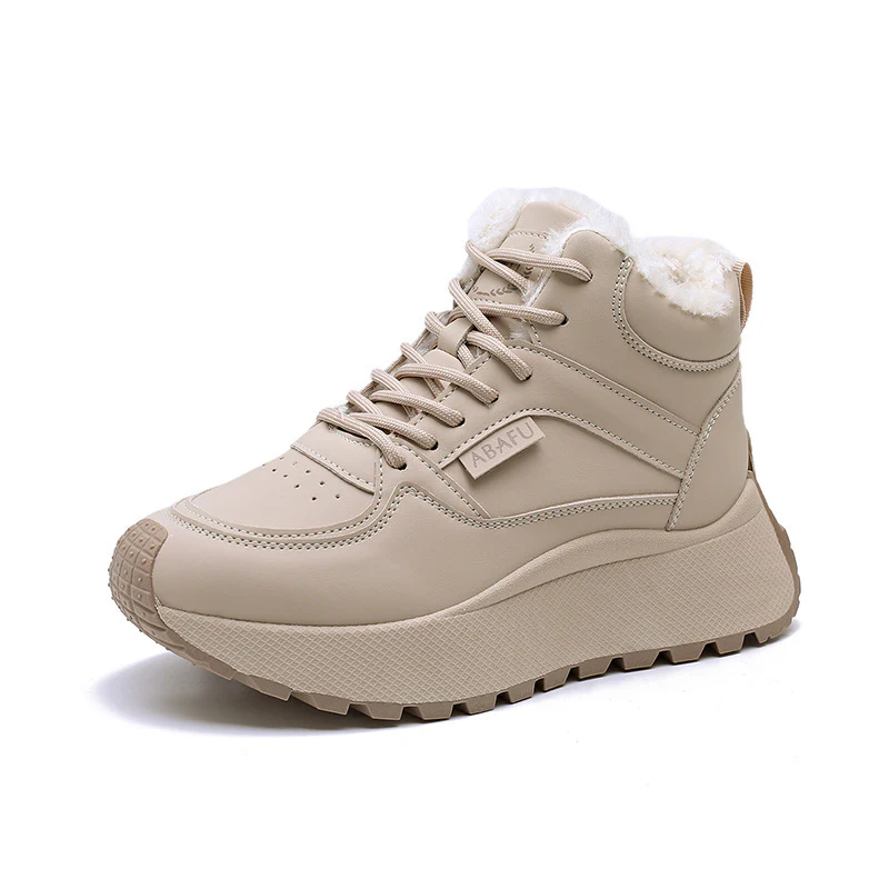 Damen Winter Sneaker mit kuscheligem Innenfutter und rutschfester Sohle Heidi Mode - Image 6