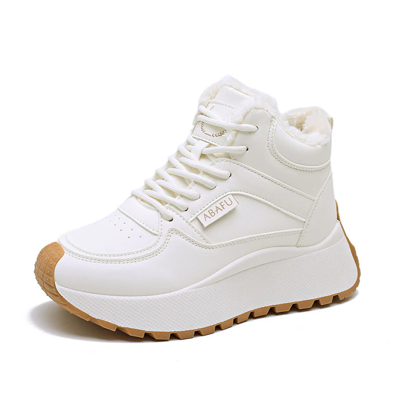 Damen Winter Sneaker mit kuscheligem Innenfutter und rutschfester Sohle Heidi Mode - Image 7