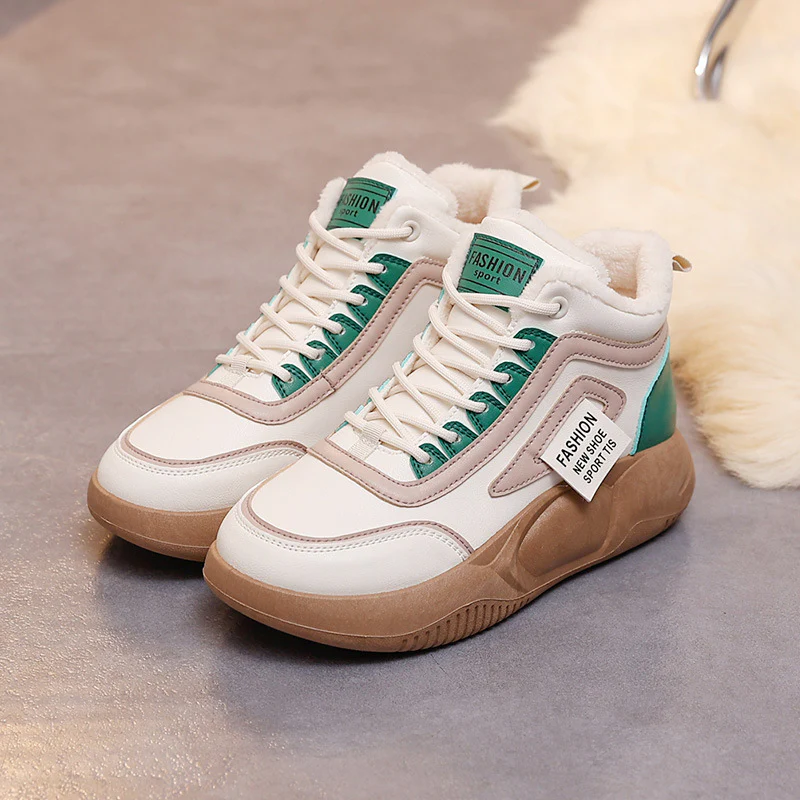 Damen Winter Sneaker mit warmem Innenfutter und rutschfester Sohle Heidi Mode - Image 6