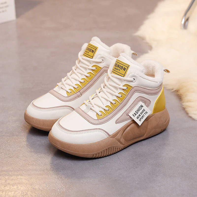 Damen Winter Sneaker mit warmem Innenfutter und rutschfester Sohle Heidi Mode - Image 7